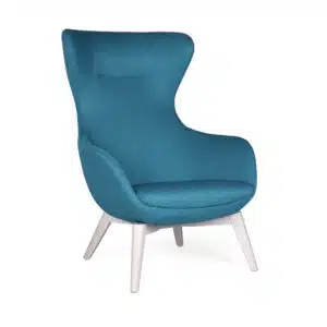 Fauteuil contemporain pour personnes âgées en résidence séniors.