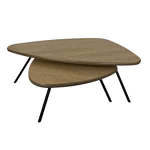 Tables basses gigognes pour salons résidences séniors, EHPAD et résidence autonomie.