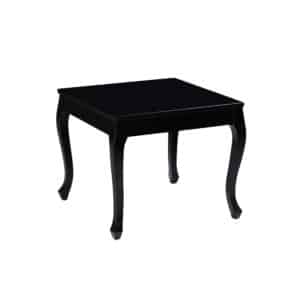 Table basse carrée en bois pour salons résidences séniors, EHPAD et résidence autonomie.
