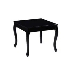Table basse carrée en bois pour salons résidences séniors, EHPAD et résidence autonomie.