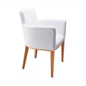 Chaise avec accoudoirs pour personnes âgées en EHPAD, résidences séniors, résidences autonomie.