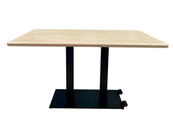 Table ergonomique, table à roulettes pour salle à manger EHPAD, résidence séniors et résidence autonomie.