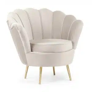 Fauteuil contemporain pour personnes âgées en résidence séniors.