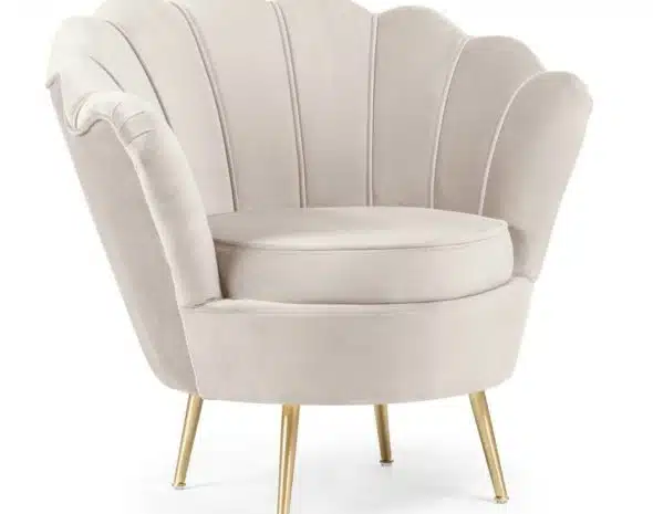 Fauteuil contemporain pour personnes âgées en résidence séniors.