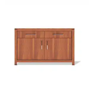 Meuble de rangement buffet avec portes et tiroirs pour EHPAD, résidences seniors, résidence autonomie.