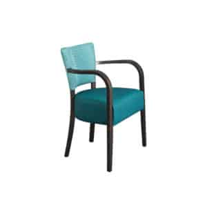 Chaise Tina avec accoudoirs pour personnes âgées.