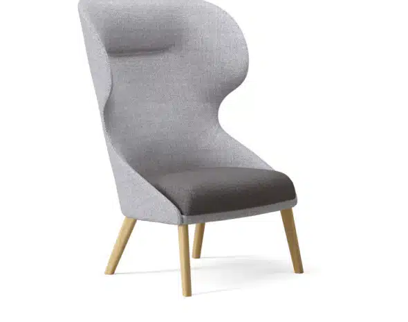 Fauteuil contemporain pour personnes âgées en résidence séniors.