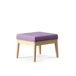 Tabouret et repose-pieds contemporain pour personnes âgées en maison de retraite, EHPAD et résidence séniors.