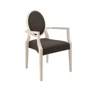 Chaise avec accoudoirs pour personnes âgées en EHPAD, résidences séniors, résidences autonomie.