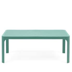 Table basse mobilier extérieur pour EHPAD, résidences séniors et résidences autonomie.