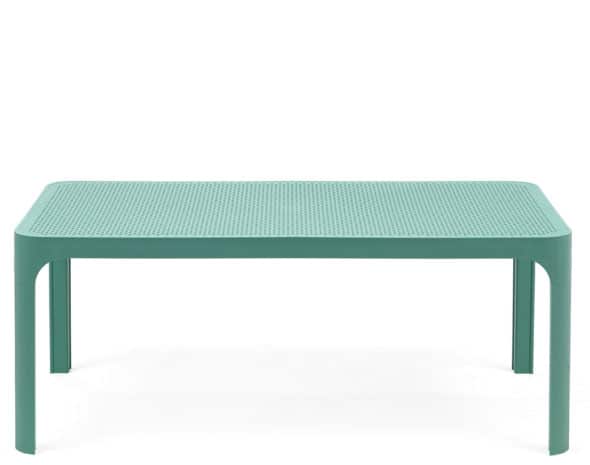 Table basse mobilier extérieur pour EHPAD, résidences séniors et résidences autonomie.