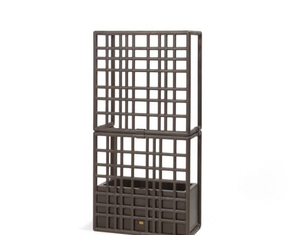 Cloison modulaire autoportante pour jardin et terrasses en EHPAD, résidences séniors et résidences autonomie.