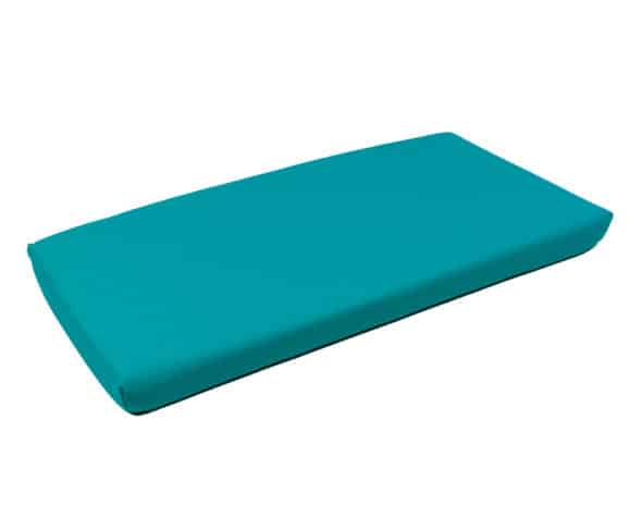 Coussin pour assise du banc Rome mobilier extérieur pour EHPAD, résidences séniors et résidences autonomie.