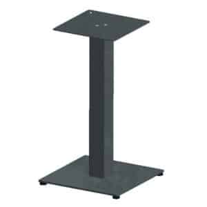 Pied de table en acier mobilier extérieur pour EHPAD, résidences séniors et résidences autonomie.