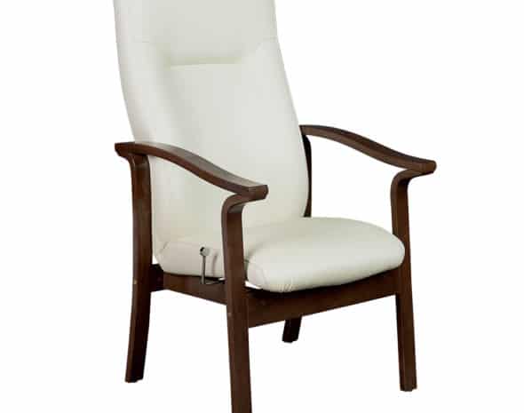 Fauteuil de repos inclinable pour personnes âgées en EHPAD, résidence séniors et résidence autonomie.