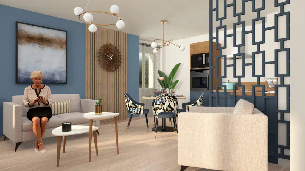 Mobilier résidence séniors